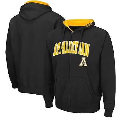 Colosseum Appalachian State Mountaineers Arch  Logo 30 Full-Zip Hoodie