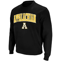 Colosseum Appalachian State Mountaineers Arch  Logo Crew Neck Sweatshirt
