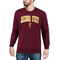 Colosseum Arizona State Sun Devils Arch  Logo Crew Neck Sweatshirt