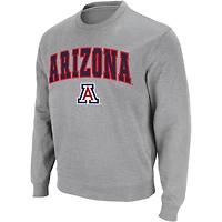 Colosseum Arizona Wildcats Arch Logo Crew Neck Sweatshirt