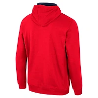 Colosseum Arizona Wildcats Half-Zip Pullover Hoodie