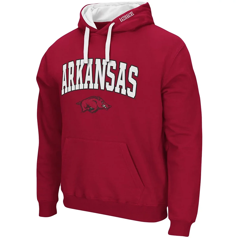 Colosseum Arkansas Razorbacks Big  Tall Arch Logo 20 Pullover Hoodie
