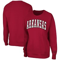 Colosseum Arkansas Razorbacks Campanile Pullover Sweatshirt