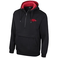Colosseum Arkansas Razorbacks Half-Zip Hoodie
