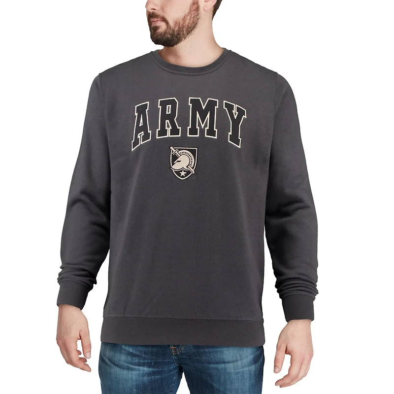 Colosseum Army Black Knights Arch Logo Crew Neck Sweatshirt