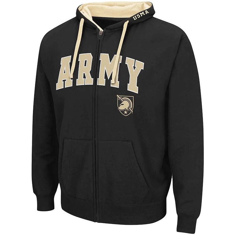Colosseum Army Knights Big  Tall Full-Zip Hoodie