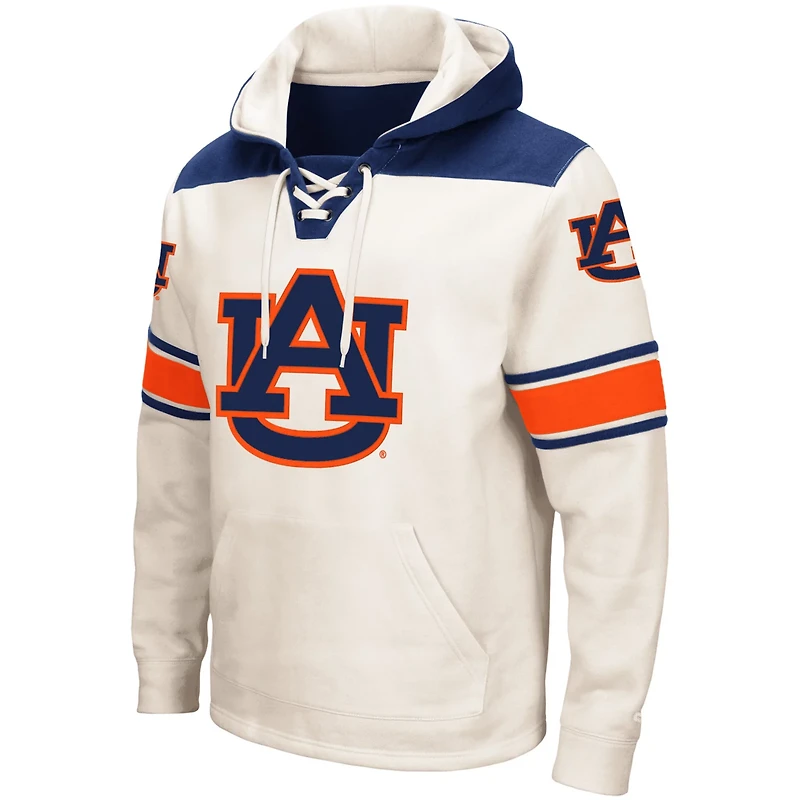 Colosseum Auburn Tigers 20 Lace-Up Pullover Hoodie