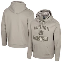 Colosseum Auburn Tigers Big  Tall Operation Hat Trick Battalion Hoodie Sweatshirt