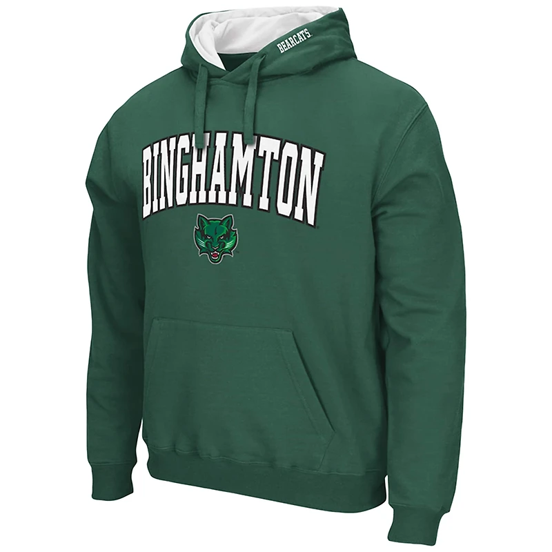 Colosseum Binghamton Bearcats Arch  Logo 30 Pullover Hoodie
