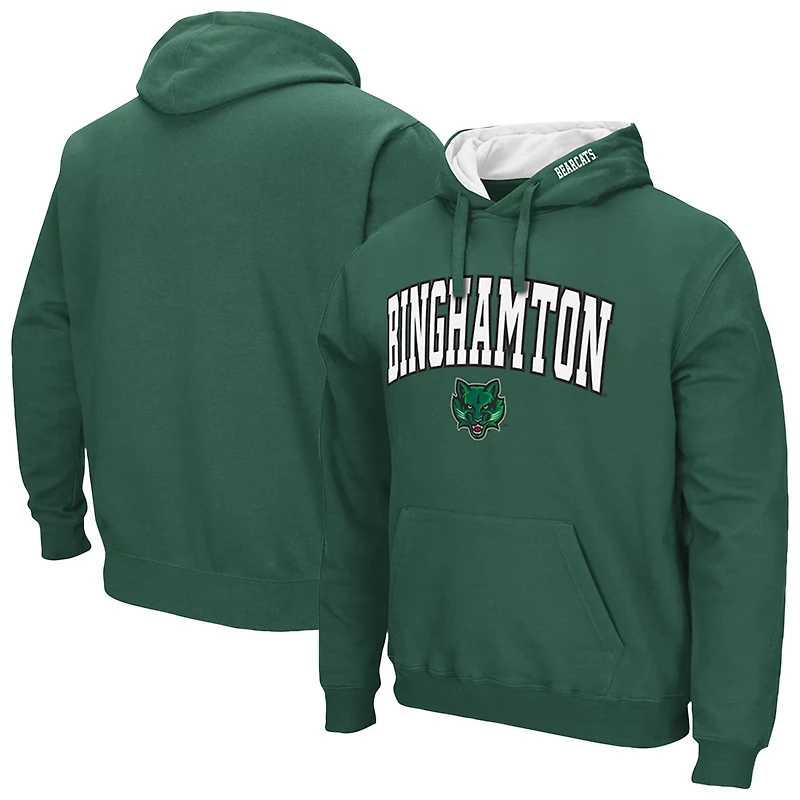 Colosseum Binghamton Bearcats Arch  Logo 30 Pullover Hoodie