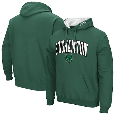 Colosseum Binghamton Bearcats Arch  Logo 30 Pullover Hoodie