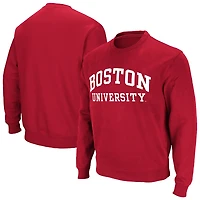 Colosseum Boston University Arch  Logo Pullover Sweatshirt