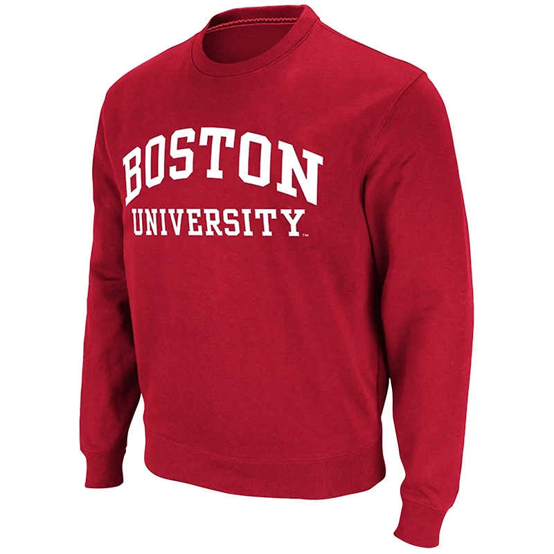 Colosseum Boston University Arch  Logo Pullover Sweatshirt