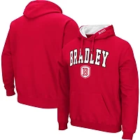Colosseum Bradley Braves Arch  Logo 30 Pullover Hoodie