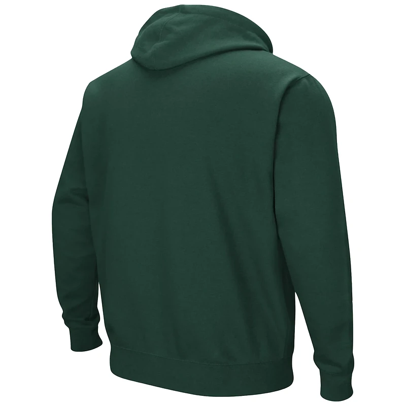 Colosseum Cal Poly Mustangs Arch and Logo Pullover Hoodie