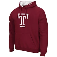 Colosseum Cherry Temple Owls Arch and Logo Pullover Hoodie