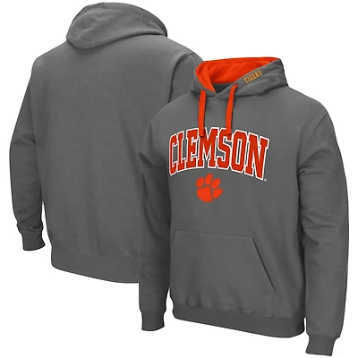 Colosseum Clemson Tigers Big  Tall Arch Logo 20 Pullover Hoodie