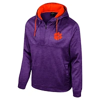 Colosseum Clemson Tigers Cypher Half-Zip Hoodie