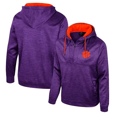 Colosseum Clemson Tigers Cypher Half-Zip Hoodie