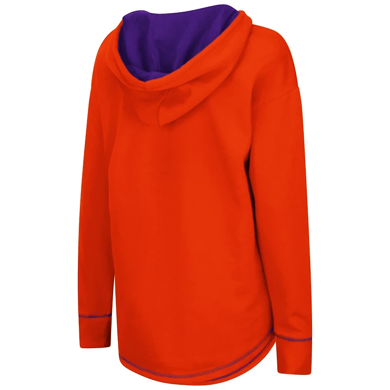 Colosseum Clemson Tigers Tunic Pullover Hoodie