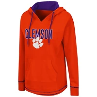 Colosseum Clemson Tigers Tunic Pullover Hoodie
