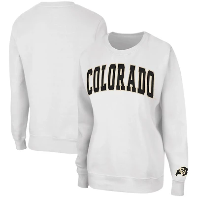 Colosseum Colorado Buffaloes Campanile Pullover Sweatshirt