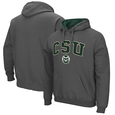 Colosseum Colorado State Rams Arch and Logo Pullover Hoodie