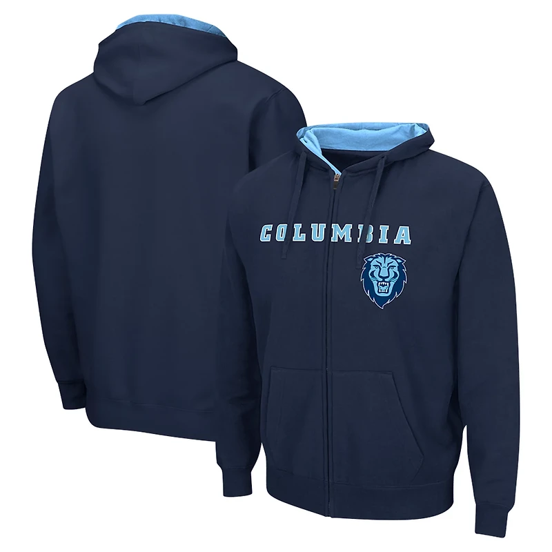 Colosseum Columbia University Arch  Logo 30 Full-Zip Hoodie