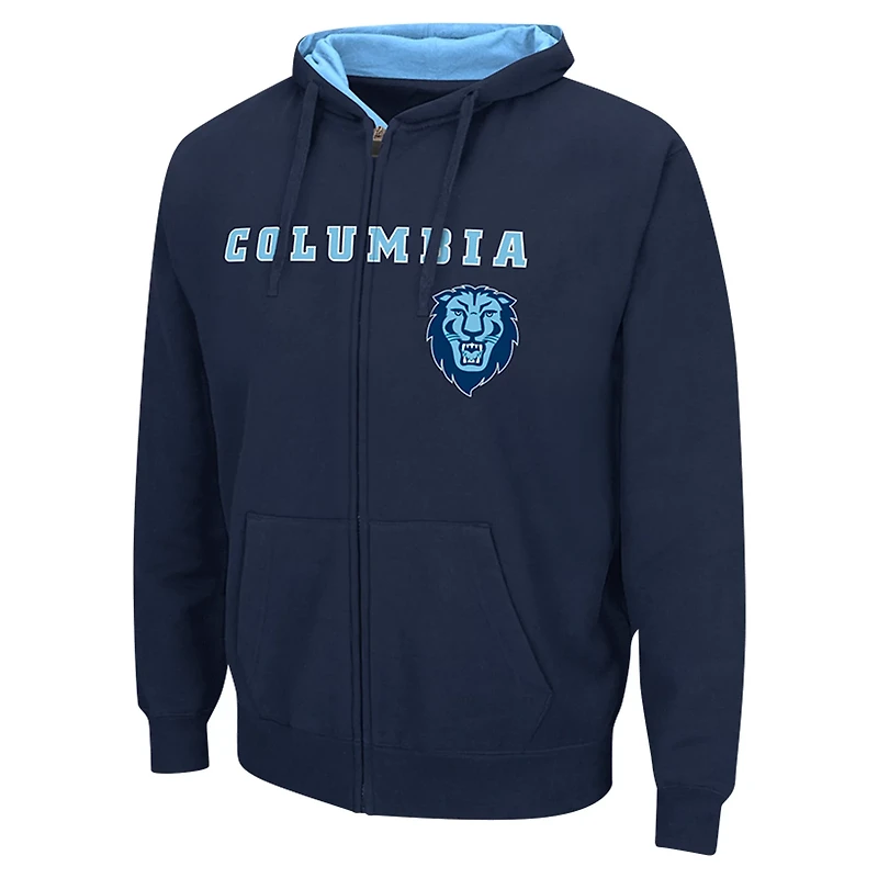 Colosseum Columbia University Arch  Logo 30 Full-Zip Hoodie