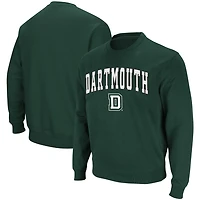 Colosseum Dartmouth Big Arch  Logo Tackle Twill Pullover Sweatshirt