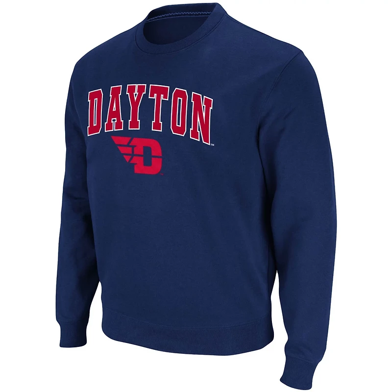 Colosseum Dayton Flyers Arch  Logo Tackle Twill Pullover Sweatshirt