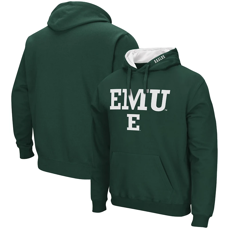Colosseum Eastern Michigan Eagles Arch and Logo Pullover Hoodie