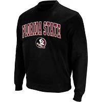 Colosseum Florida State Seminoles Arch  Logo Crew Neck Sweatshirt
