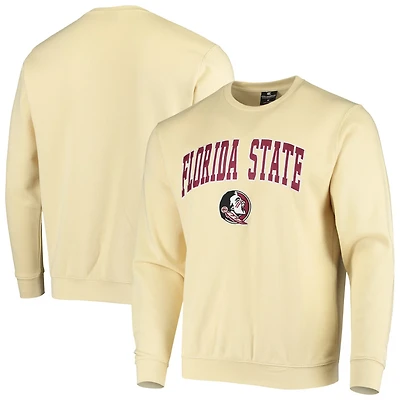 Colosseum Florida State Seminoles Arch  Logo Tackle Twill Pullover Sweatshirt