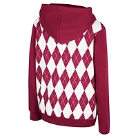 Colosseum Florida State Seminoles Argyle The Dealio Pullover Hoodie