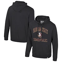 Colosseum Florida State Seminoles Big  Tall Cap E-Tan Pullover Hoodie
