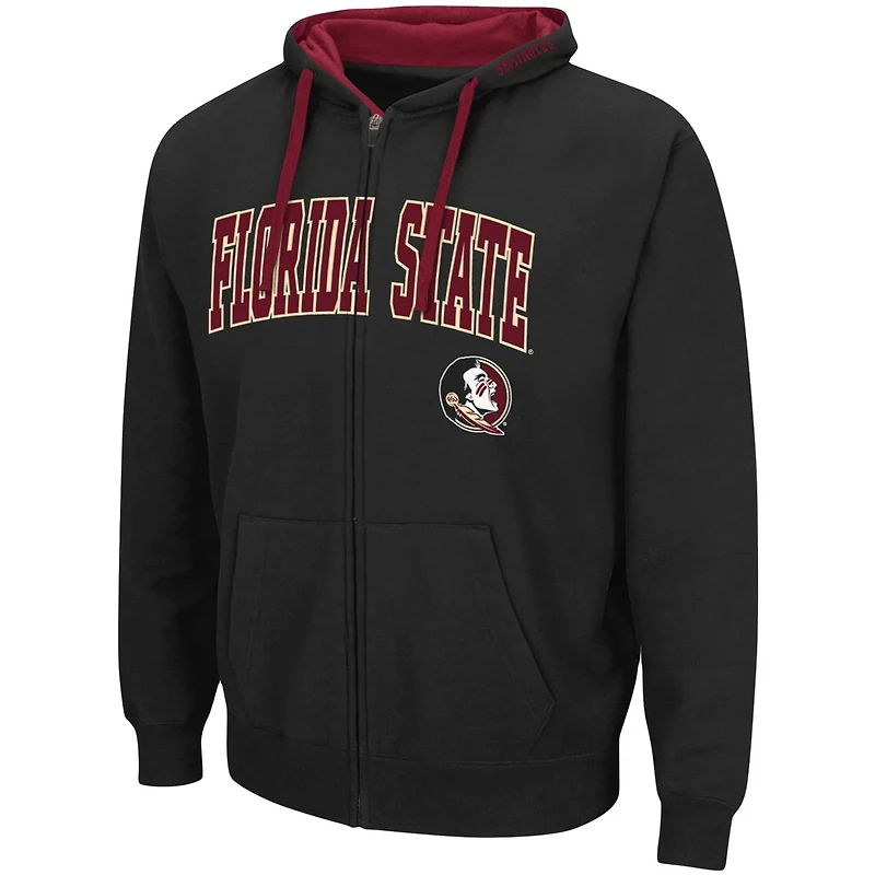 Colosseum Florida State Seminoles Big  Tall Full-Zip Hoodie