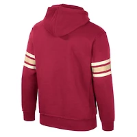 Colosseum Florida State Seminoles Saluting Pullover Hoodie
