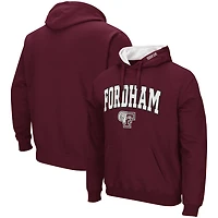 Colosseum Fordham Rams Arch and Logo Pullover Hoodie