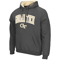 Colosseum Georgia Tech Yellow Jackets Arch and Logo Pullover Hoodie