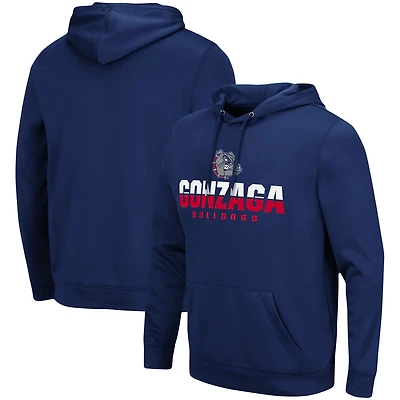 Colosseum Gonzaga Bulldogs Lantern Pullover Hoodie