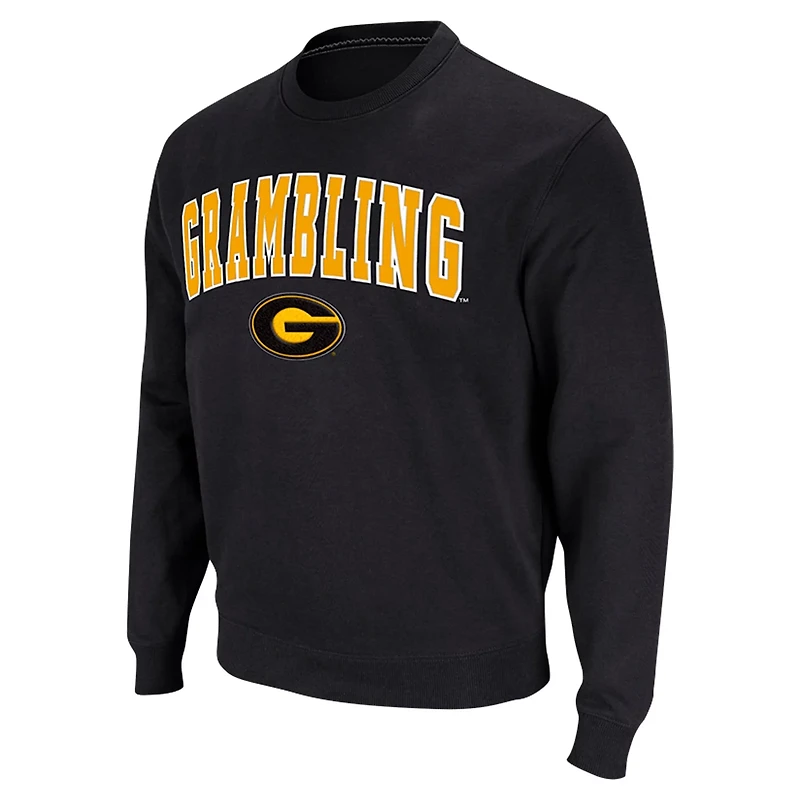 Colosseum Grambling Tigers Arch  Logo Pullover Sweatshirt