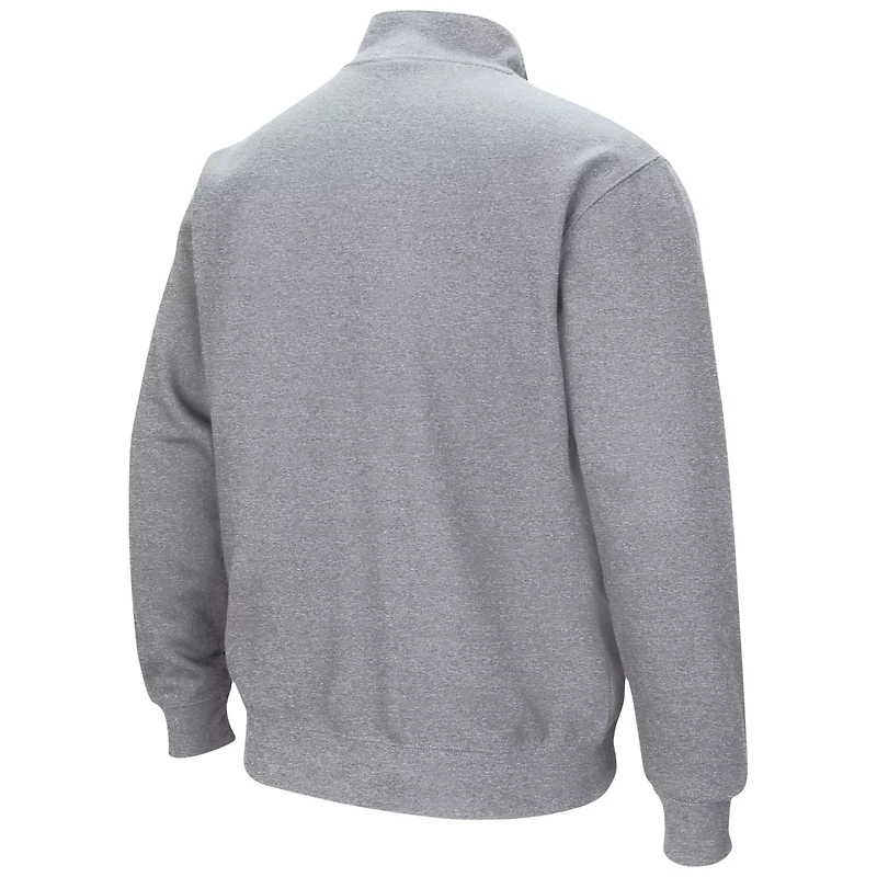 Colosseum Harvard Crimson Tortugas Team Logo Quarter-Zip Jacket