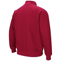 Colosseum Harvard Tortugas Team Logo Quarter-Zip Jacket