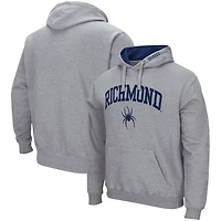 Colosseum Heathered Gray Richmond Spiders Arch and Logo Pullover Hoodie