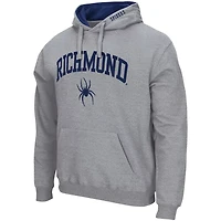Colosseum Heathered Gray Richmond Spiders Arch and Logo Pullover Hoodie