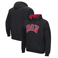Colosseum Heathered Gray UNLV Rebels Arch and Logo Pullover Hoodie