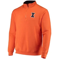 Colosseum Illinois Fighting Illini Tortugas Logo Quarter-Zip Jacket