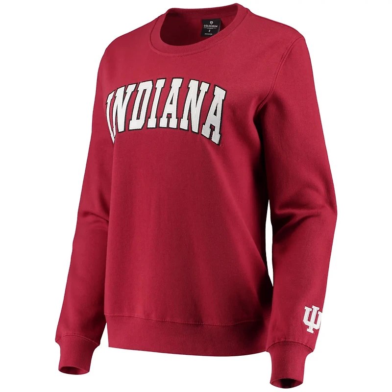Colosseum Indiana Hoosiers Campanile Pullover Sweatshirt