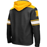 Colosseum Iowa Hawkeyes 20 Lace-Up Pullover Hoodie